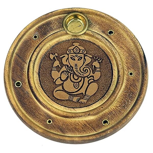 Quemador de incienso y cono - Ganesha