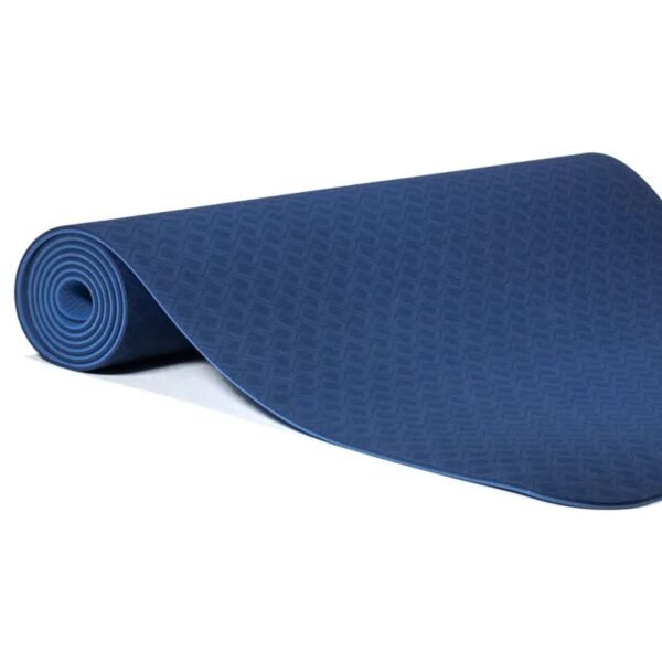 Yoga Mat TPE - estera de yoga azul - Yogi y Yogini Premium - Imagen 2