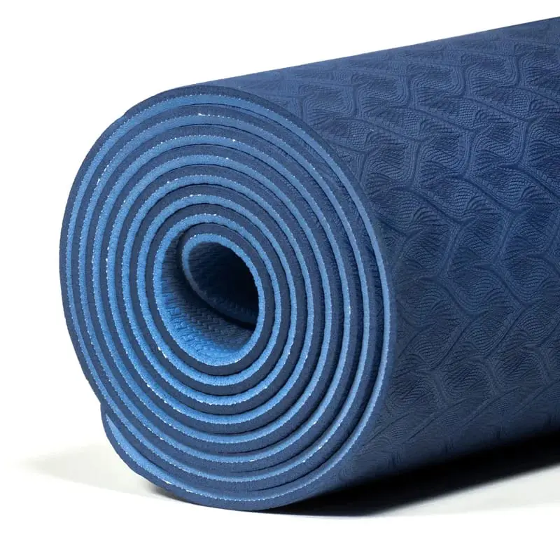 Yoga Mat TPE - estera de yoga azul - Yogi y Yogini Premium