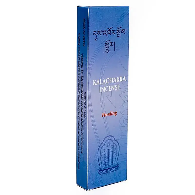 Incienso Tibetano Artesanal Kalachakra Healing (20 palitos/cajita)
