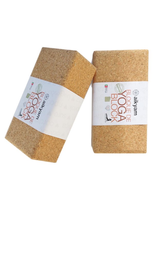 Pack 10+1 - Bloque de Corcho para Yoga y Pilates Cork Block - Imagen 4
